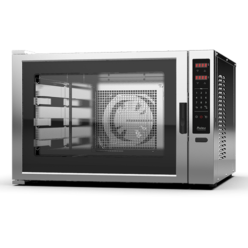 Печь конвекционная HPE80, 2 стекла, пар, электр-механ.